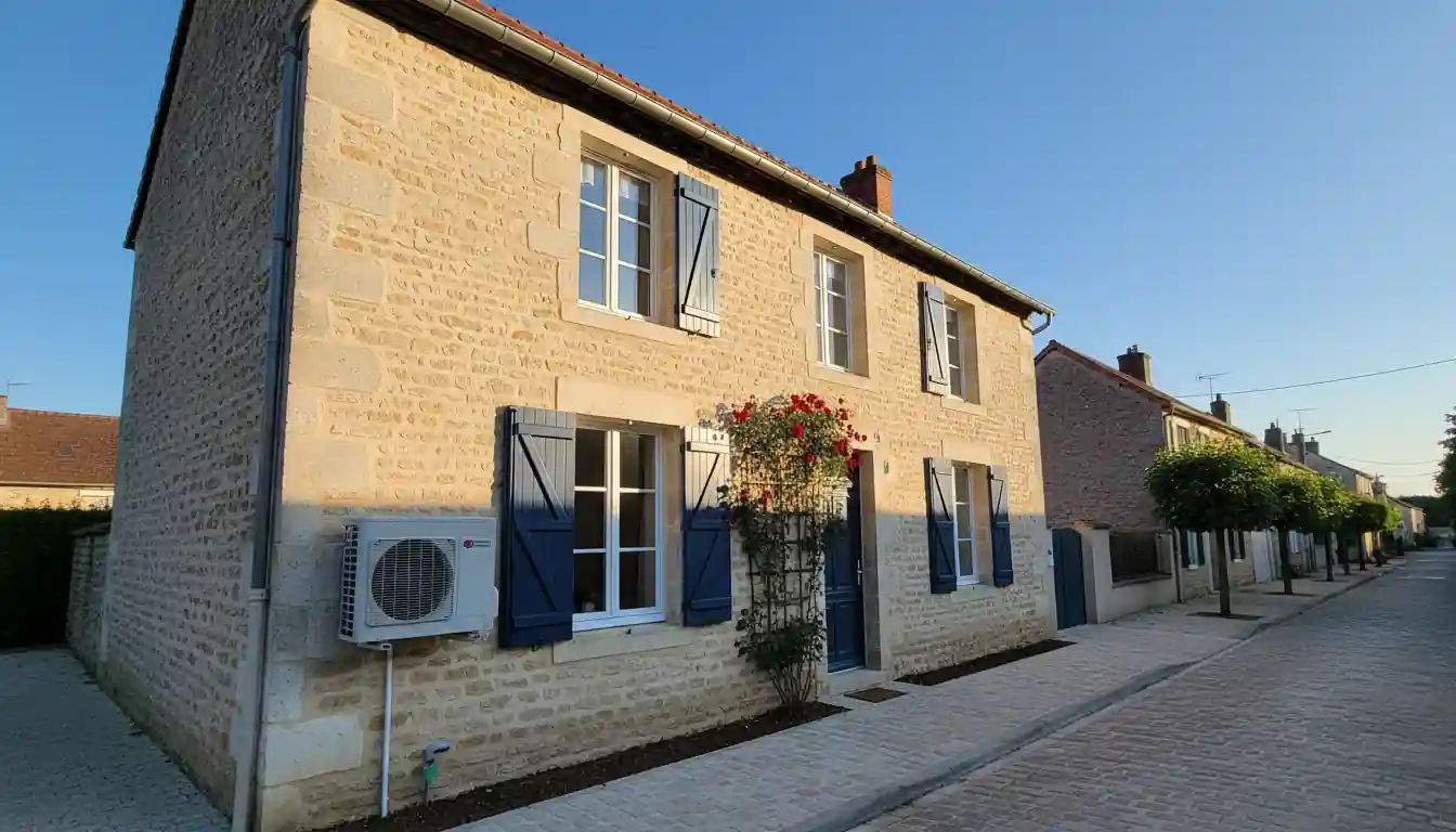 Installation pompe à chaleur à Foëcy