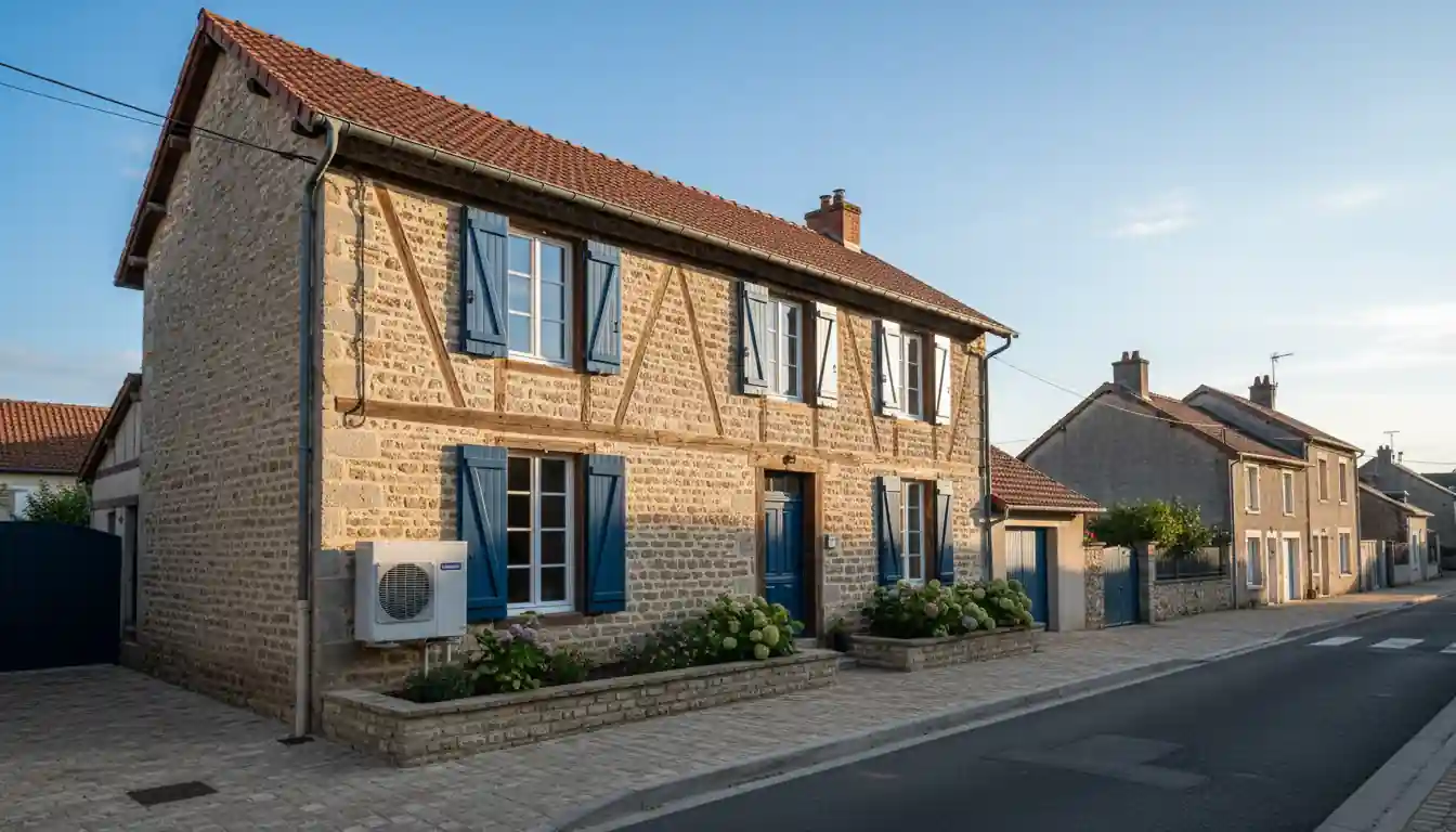 Installation pompe à chaleur à Henrichemont
