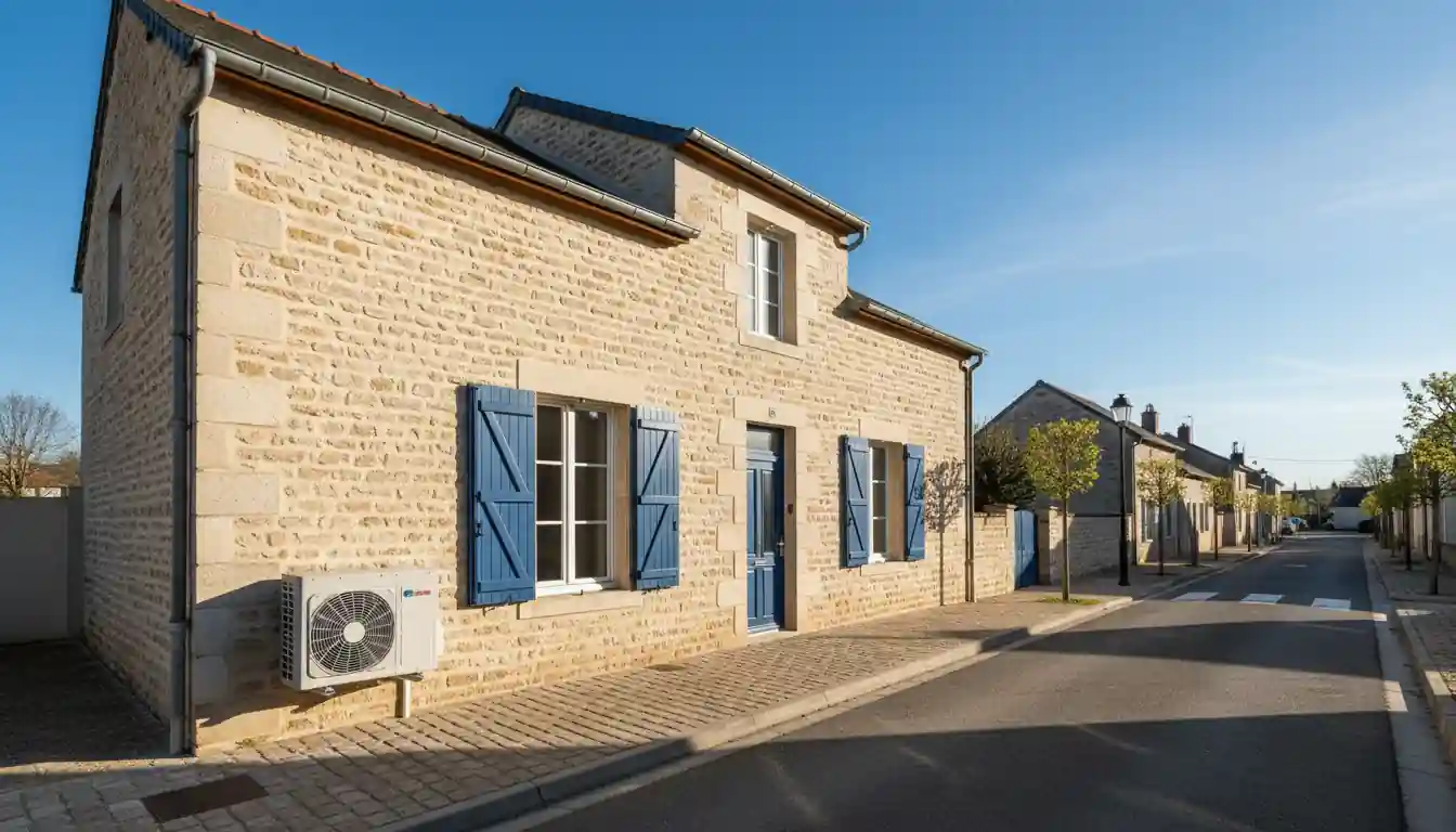 Installation pompe à chaleur à Saint-Martin-d'Auxigny