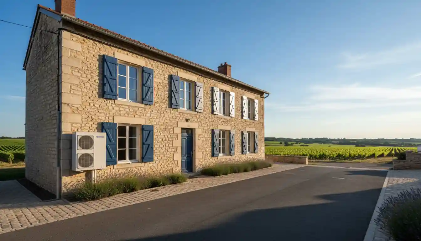Installation pompe à chaleur à Sancerre