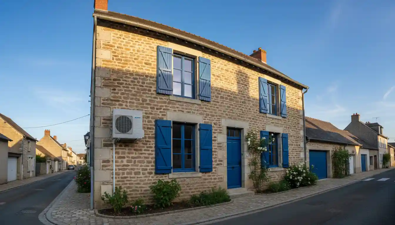 Installation pompe à chaleur à Sancoins