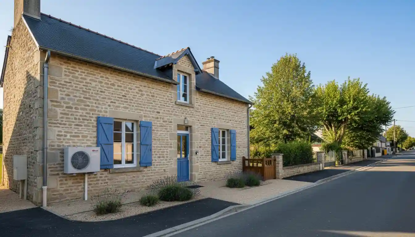 Installation pompe à chaleur à Trouy